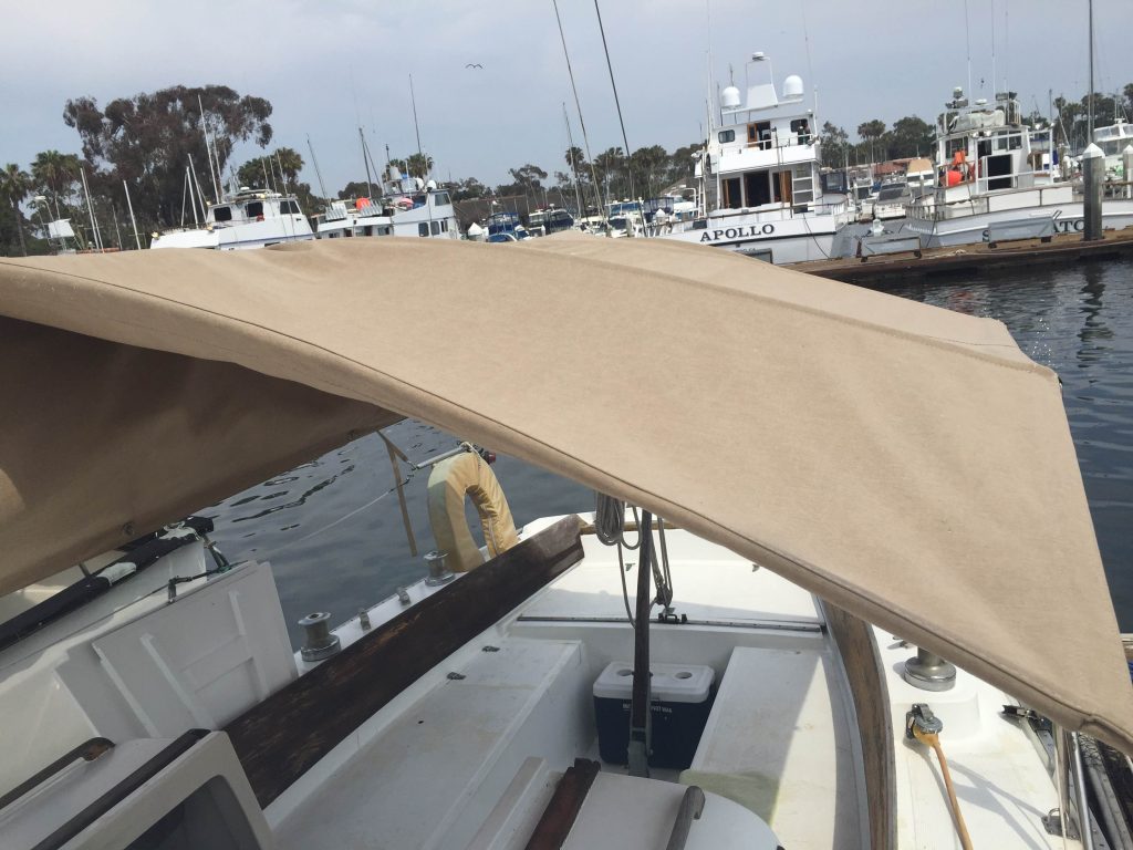 sailboat cockpit shade