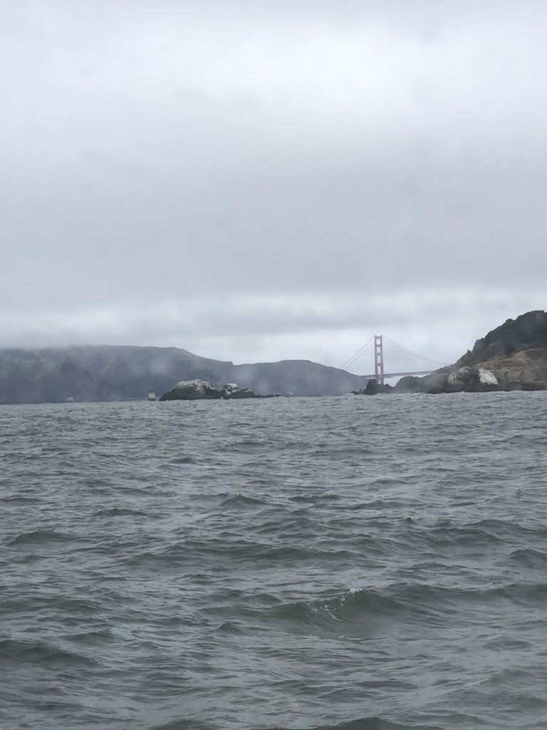 Approaching San Francisco & GG Bridge
