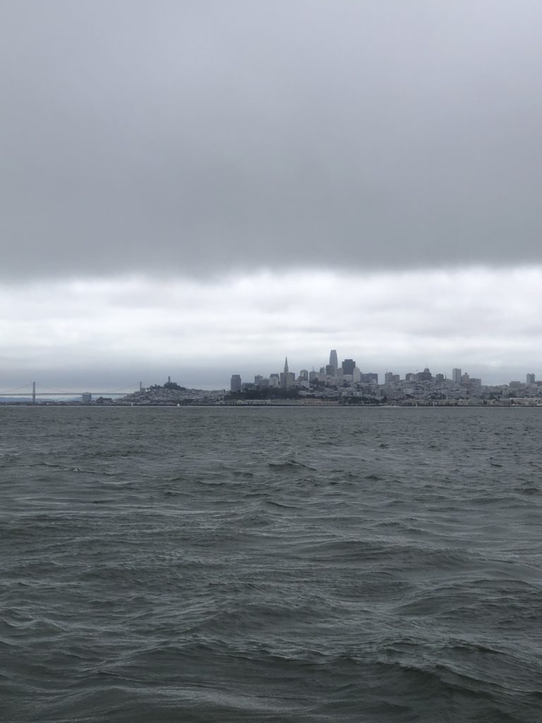 San Francisco and Bay Bridge